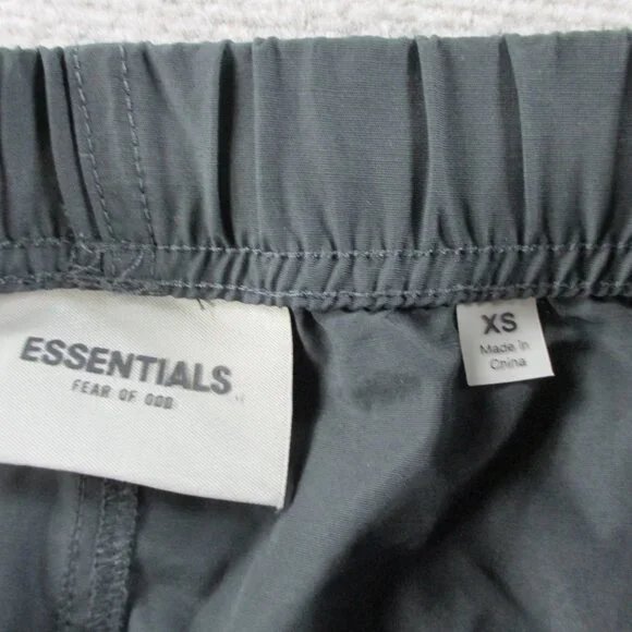 Fear of God Essentials Track Pants Adult XS Gray Reflective Lightweight Jogger - Picture 12 of 14